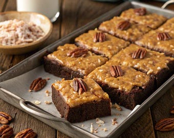 German Chocolate Brownies Recipe Download