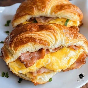 croissant breakfast sandwiches RECIPE DOWNLOAD