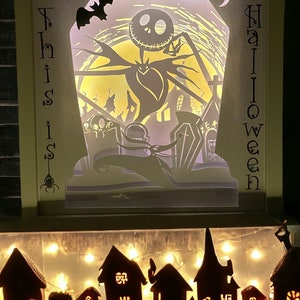 Shadow Box „This is Halloween” – spersonalizowana świetlna ramka na najstraszniejszą imprezę w roku