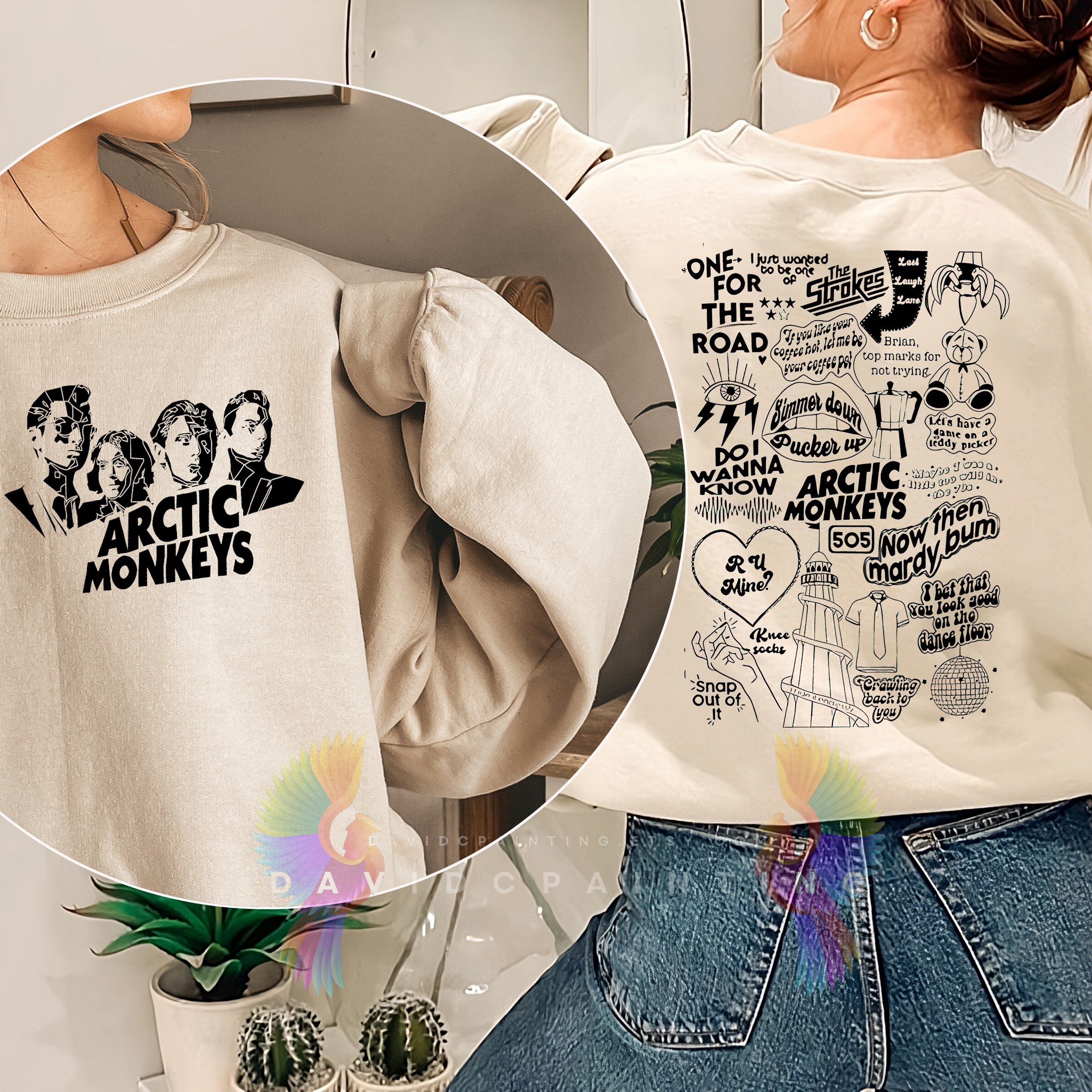 Arctic Monkey Vintage Arctic Monkeys Shirt  Arctic Monkeys Shirt