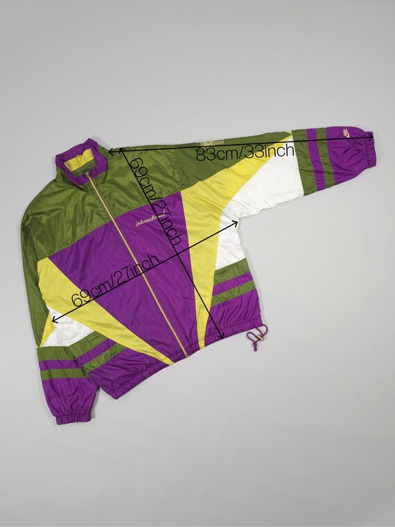 90s Nike International Windbreaker Jacket – Golden Embroidery