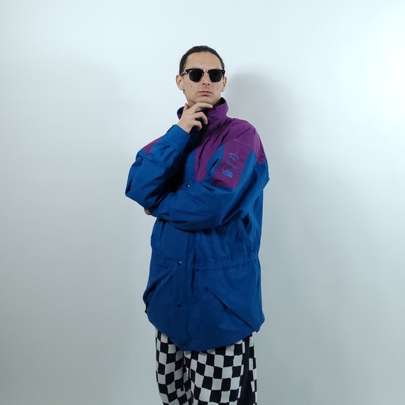 90s the North Face Celestial Summit Gore-tex Shell Jacket – Blue