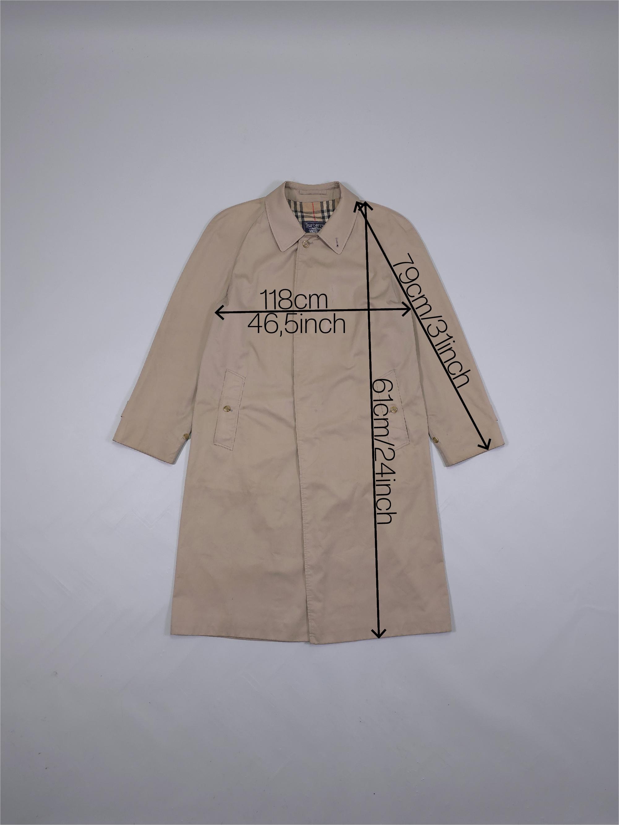 美品 Burberry PRESTIGE COLLECTION ロングコー90s 90s Burberrys Trench Coat – Camel Beige / Nova Check Lining – Fits