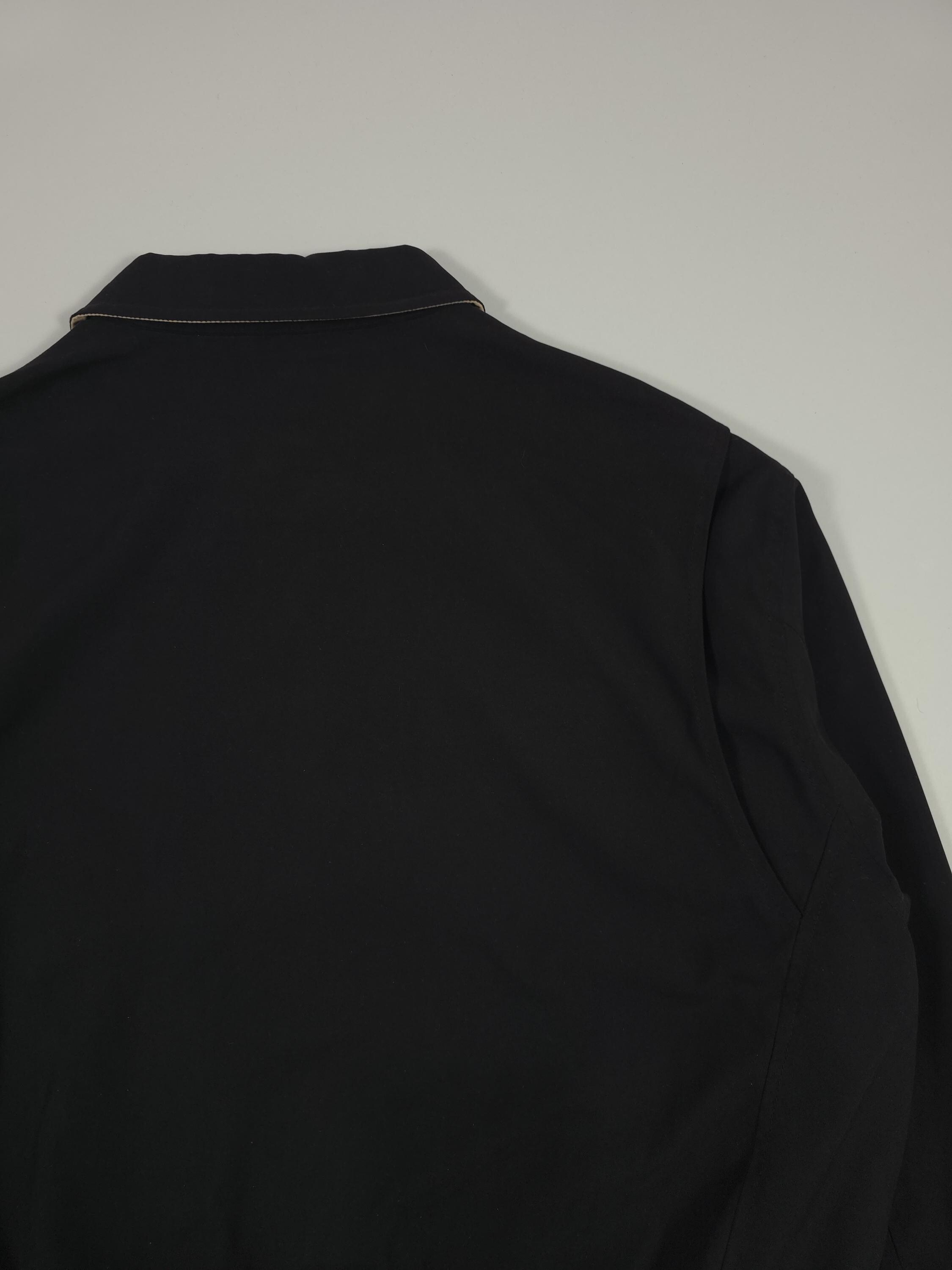 90s Polo Ralph Lauren Harrington Jacket – Black Collared Small 