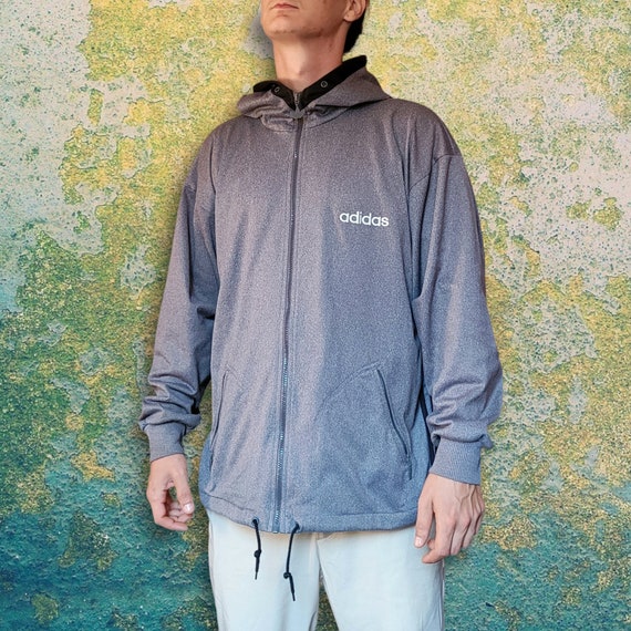Adidas originals retro hooded jacket deals