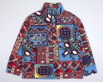 Iconic Vintage 70s Lakeland Brown Tapestry Coat Sz 42 - Etsy