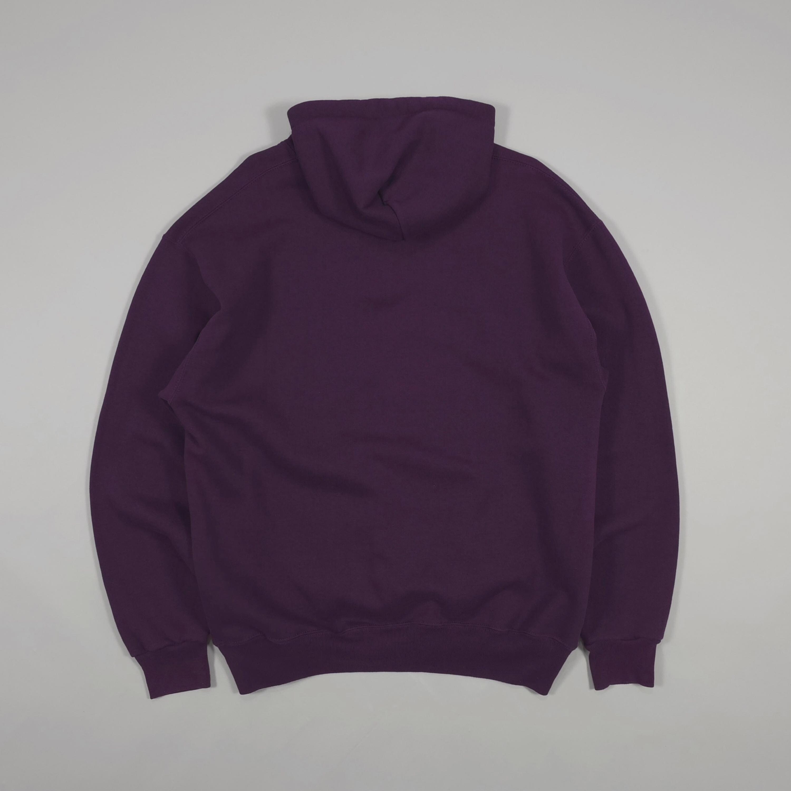 90s Russell Athletic Heavy Cotton Single Stitch Henley Hoodie