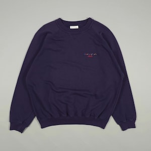 90s Adidas Colors of Sport Crewneck Sweatshirt – Purple Size M Fits M, L