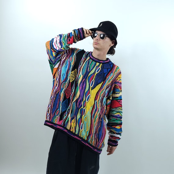 Vintage 90s Coogi Australia Biggie Smalls Abstract Pattern Knitwear Crewneck Jumper / Vintage Coogi Australia Knitted Sweater Fit M L XL - Etsy Vintage 90s Coogi Australia Biggie Smalls Abstract Pattern Knitwear Crewneck Jumper / Vintage Coogi Australia Knitted Sweater Fit M L XL - Etsy