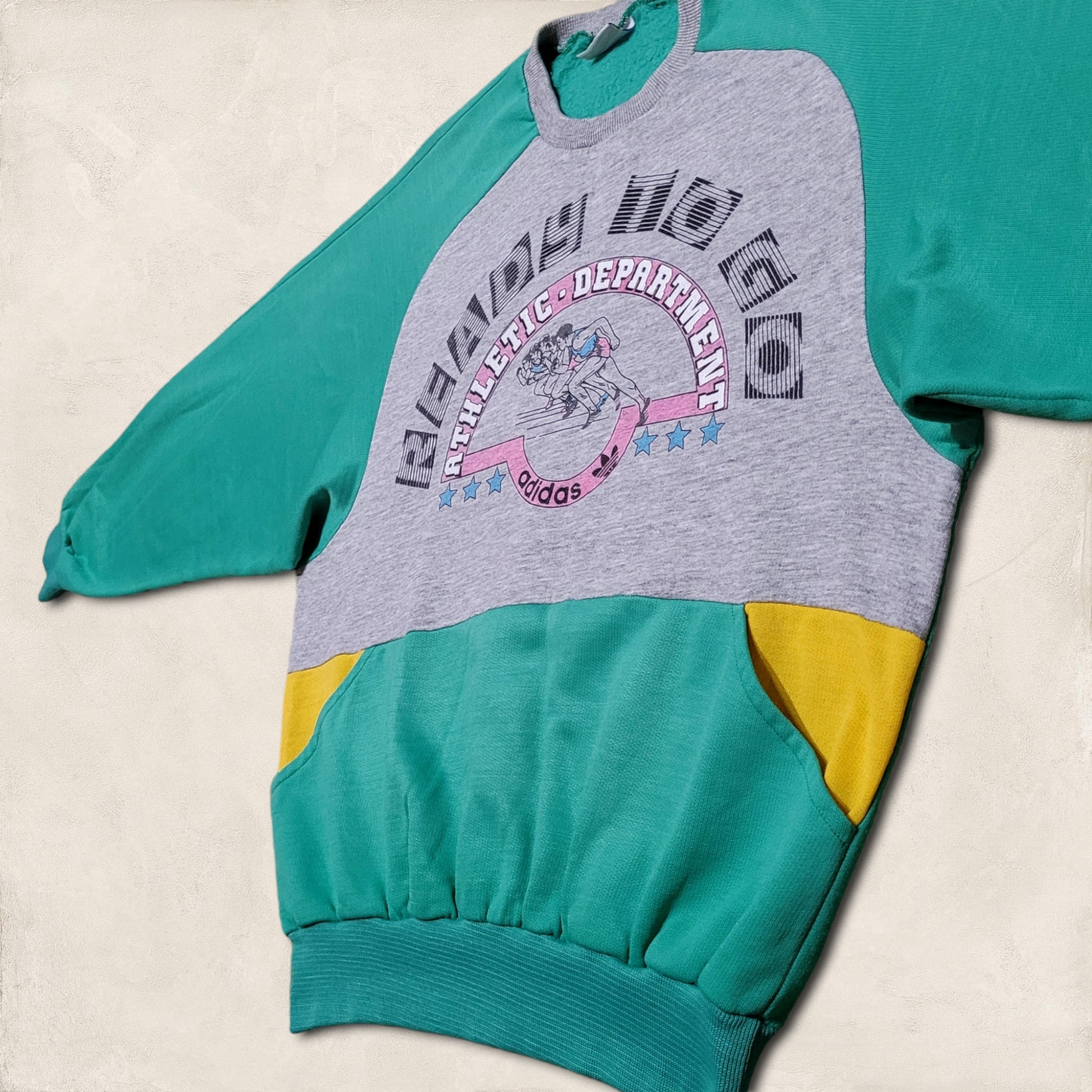 Rare Vintage Adidas Ready to Go Sweater / 80s Adidas Athletic ...