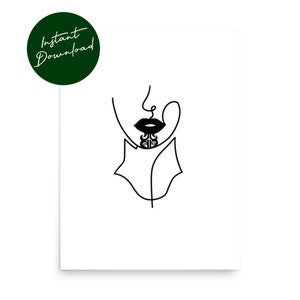 Maori woman/ wāhine digital download (SVG & PNG) - Moko kauae