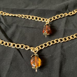 Stiefelkette Boot Charm Dr. Martens Docs Schmuck Kette goldfarben