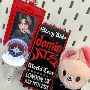 Stray Kids DominATE Souvenir Acryl Ticket Display Geschenk
