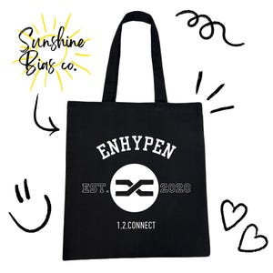 ENHYPEN Logo Tote Bag