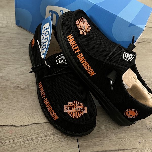 Mens Harley Davidson Hey Dudes Etsy