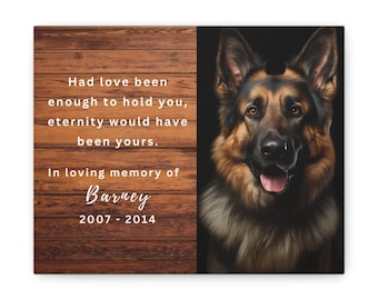 Imagem personalizada do memorial do animal de estimação - Presente para perda de cães - Presente para perda de animais de estimação - Memorial para animais de estimação - Presente de simpatia para animais de estimação