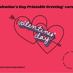 Download immediato del biglietto d'auguri stampabile per la settimana di San Valentino, biglietto da 7 x 5 pollici per i propri cari con citazioni uniche, cartolina postale e codice QR speciale!!