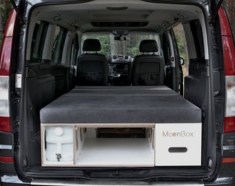 MoonBox camping box camping kitchen bed function sleeping system VW van station wagon type 111