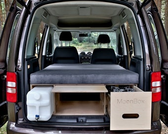 MoonBox camping box laminated camping kitchen sleeping system VW van station wagon type 111