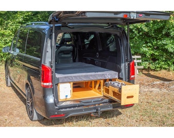 MoonBox camping box sleeping system camping kitchen van/bus type 115 Nature Edition