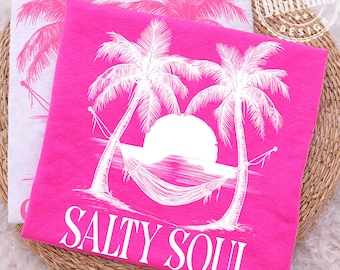 Sommer salzige Seele Png, trendiger Sommer Png, Strand Png, Strand Vibes Png, ästhetischer Sommer Png, Sommer Vibes Png, Neon Sommer Png