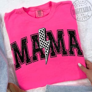 Mama png, Mama Blitz PNG, Mama Sublimation, Mama Shirt Png, karierte Mama png Mama Sublimation, Retro Mama svg, Distressed Mama png