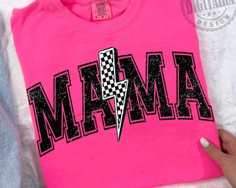 Mama png,Mama Lightning Bolt PNG, Mama Sublimation, Mama Shirt Png, Mama a scacchi png Mama Sublimation, Mama retrò png, Mama in difficoltà png