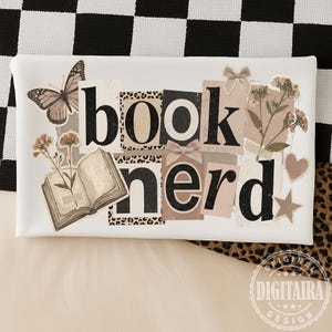 bookish png, booktok png, book lover png, book nerd png, library png, librarian png, reading png, reader png, trendy png, popular png, tshirt design, sublimation design, digital download