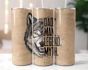 Fathers Day Tumbler Wrap, Dad Tumbler png, Best Dad 20oz Skinny Tumbler Wrap Png, Funny Dad Sublimation Designs Png, Digital File