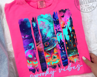 Spooky Season Png, Neon Halloween Horror Night Png, Trendy Halloween PNG,Preppy Halloween Shirt designs,Retro Halloween PNG,Horror Movie PNG