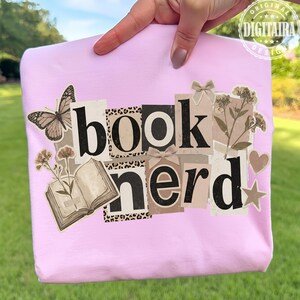 bookish png, booktok png, book lover png, book nerd png, library png, librarian png, reading png, reader png, trendy png, popular png, tshirt design, sublimation design, digital download
