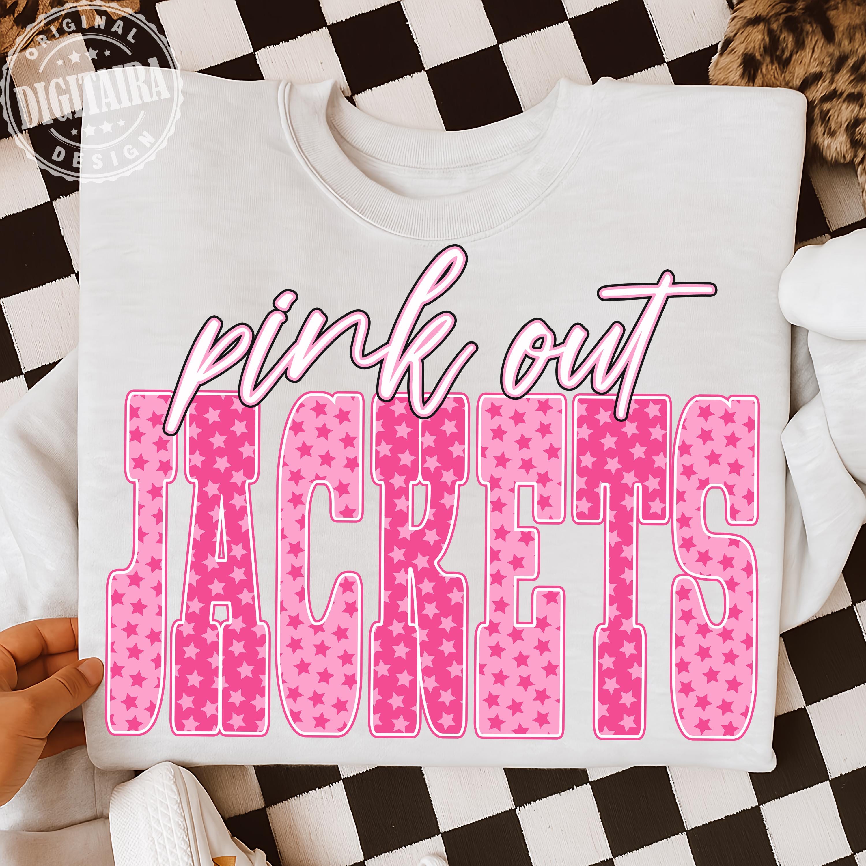 Jackets Png, Pink Out Jackets Png, Football Pink Out Png, Breast Cancer Awareness Png, Jackets Pink Out Shirt Png, Jackets Football Png