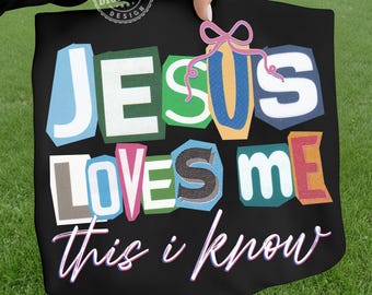 Preppy Jesus Loves Me this I know PNG, Religious PNG, Jesus Png, Christian png, Millennial Png, Worship PNG, Faith Png Christian Shirt png