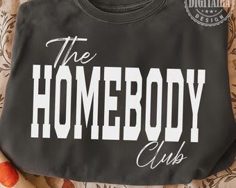 The Homebody Club, Trendy Aesthetic PNG, Funny png,  Social Club png POD Trendy Aesthetic PNG Rad Women Coffee Edgy