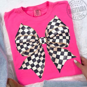 Checkered bow png, Coquette clipart design, trending png, Retro Bow Png, Racing Bow PNG, Checkered coquette bow png, Checkered png, Bow png