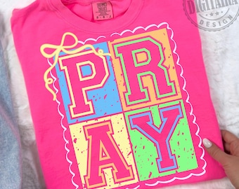 Christian PNG, Pray png, Christian Neon Png, Bible Verse svg, Scripture png, Coquette Bow Christian png God Jesus png, Love Faith Png,Preppy