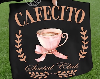 Coffee png, Cafecito Social Club, Latina png, Coffee png, Spanish png,Coffee Social Club Png,Trendy coffee png,Coffee Png,Coffee Lover Png