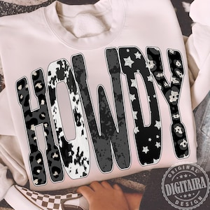 Western png,Western Country Cowgirl Howdy PNG, Western Cowgirl png, Western Shirt png, Howdy Sublimation, Leopard Western png, Howdy png