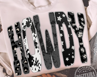 Western png,Western Country Cowgirl Howdy PNG, Western Cowgirl png, Western Shirt png, Howdy Sublimation, Leopard Western png, Howdy png