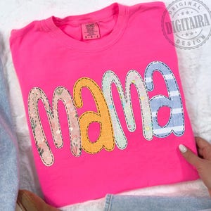 Fall Mama PNG, Patchwork Mama Clipart, Mama PNG, Thanksgiving Fall Mama PNG, Plaid Mama Shirt, Cosy Fall png, Cosy Autumn PNG