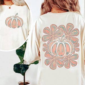 Pumpkin Png, Boho Floral Fall Png, Retro Fall Png, Autumn Vibes Png, Pumpkin Season Png, Leopard Pumpkin Png, Fall Sublimation