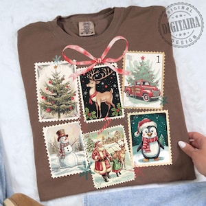 クリスマス png、ヴィンテージ クリスマス png、クリスマス スタンプ png、コケット クリスマス、コケット クリスマス プリンタブル、昇華デザイン、オリジナル デザイン