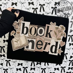 bookish png, booktok png, book lover png, book nerd png, library png, librarian png, reading png, reader png, trendy png, popular png, tshirt design, sublimation design, digital download