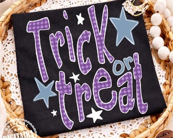 Trick or Treat PNG, Fall Design, Hand Drawn Design, Doodle Sublimation, Digital Download, DTF, Halloween PNG, Preppy png