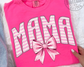 Mama PNG,Coquette mama Png,Preppy mama png,Bow png,Mama Sublimation,Retro Mama Png, Mother's Day Png, Mothers Day Gift, Sublimation Designs