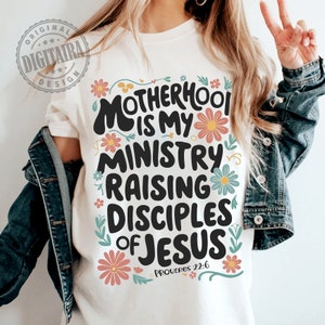 Christian Mom png,Motherhood is Kingdom Work Shirt png,Retro Christian Mom png,Christian retro png,Christian Mothers Day png,bible verse png, faith png,positive christian,bible affirmations,motherhood ministry,jesus png,retro mom png,mom png,mama png