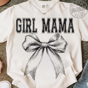 Girl mama png,Retro Girl Mama Coquette PNG Checkered Mom Design Mom of Girls Sublimination Bow Mothers Day PNG Checkerboard Motherhood png