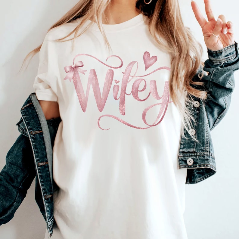 Wifey Png,Coquette wifey png,Pink Wifey png,Wife png,Bride png,Just Married png,Wife life png,Coquette Bride png,funny wife,bow png,wife shirt,wife life png,pink bows png,png sublimation file,in my soft girl era,soft girl era png,coquette png,