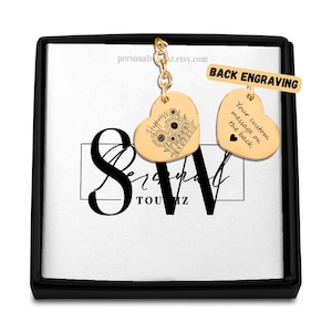 Sunflower keychain, Happiness Keychain, Heart Keychain for Kids Backpack, with personalized message,Spread Joy with Cute and Fun Accessories