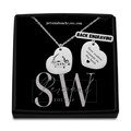Custom Engraved Heart Necklace - Music Note Jewelry Gift - Personalized Musical Pendant - Unique Gift for Music Lovers product logo